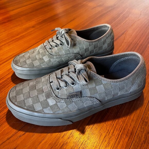 Vans Mono Checkerboard 'Olive' - Picture 3 of 8